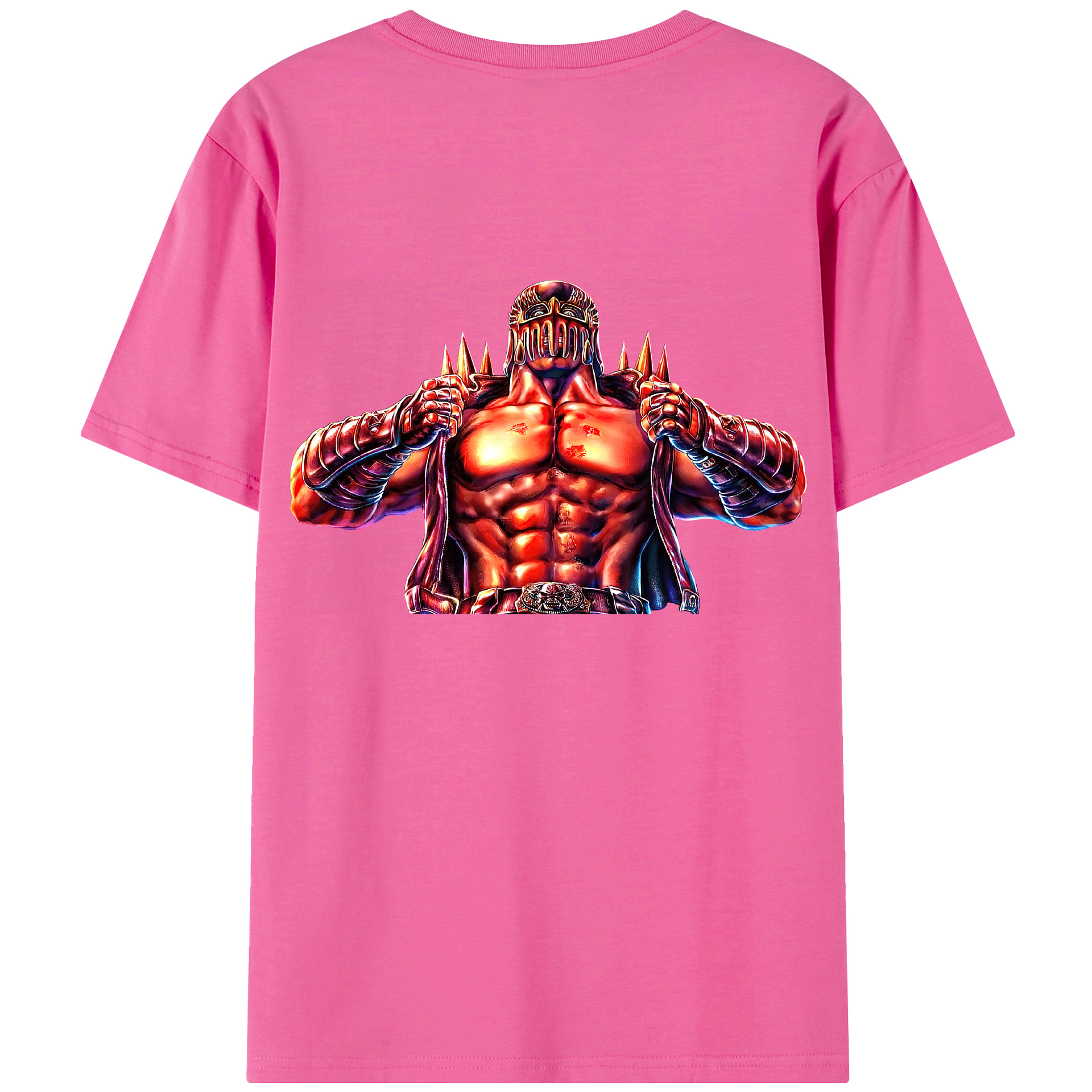 （画像用） 北斗の拳 Fist of the North Star レディース半袖Tシャツ(バックプリント)